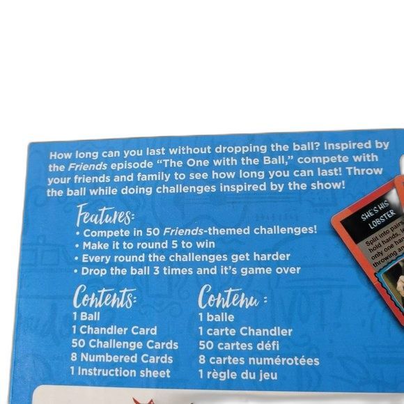 Cardinal Friends Television Series Game THE ONE WITH THE BALL 2-8 players12+ NEW - Picture 5 of 5